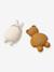 Lot de 2 animaux de bain Duncan blanc 2 - vertbaudet enfant 