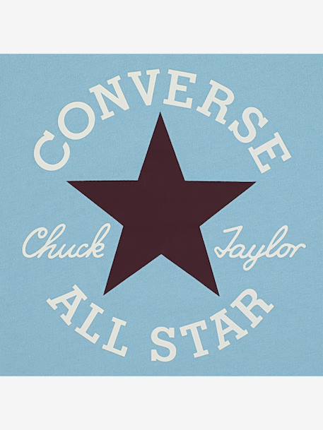 T-shirt Chuck patch bleu chiné 3 - vertbaudet enfant 