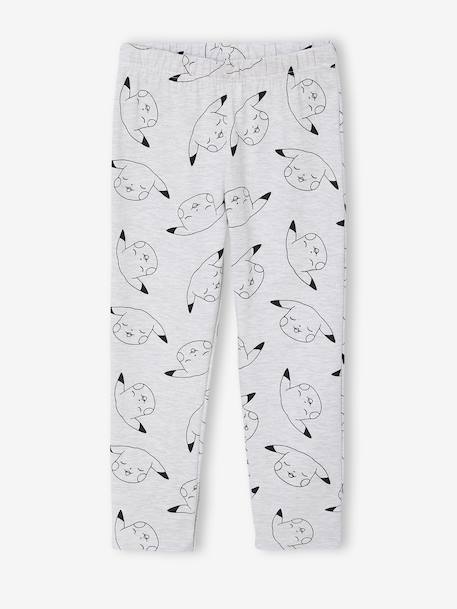 Pyjama garçon Pokemon Pikachu bleu/gris chiné 3 - vertbaudet enfant 