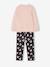 Pyjama bicolore Disney Minnie fille Rose/gris anthracite 4 - vertbaudet enfant 