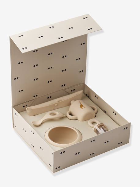 Mileah coffret repas silicone bleu ciel+rose pâle 5 - vertbaudet enfant 