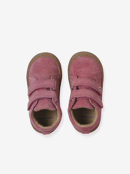 Chaussures premiers pas bébé velcro beige imprimé+bleu imprimé+bois de rose+bronze+lot rose+mauve+or+rose+rose imprimé+rose poudré+turquoise+vert imprimé 16 - vertbaudet enfant 