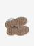 Bottines enfant fille synthétique lacées et zippées or 4 - vertbaudet enfant 