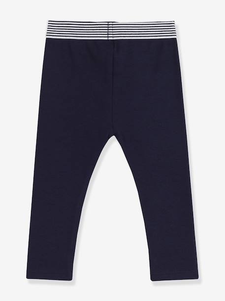 Jegging bébé en coton uni marine 2 - vertbaudet enfant 