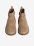 Boots enfant fille en cuir zippées camel 4 - vertbaudet enfant 