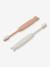 Fabio set de brosses à dents rose+vert 1 - vertbaudet enfant 