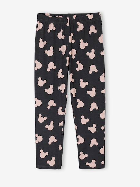 Pyjama bicolore Disney Minnie fille Rose/gris anthracite 3 - vertbaudet enfant 