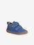 Chaussures premiers pas bébé velcro beige+bleu+bleu électrique+chocolat+lot beige+lot marron+lot vert+marron+ocre+vert+vert sauge 12 - vertbaudet enfant 