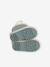 Bottes de pluie bébé détails ludiques rayé marine+vert imprimé 11 - vertbaudet enfant 