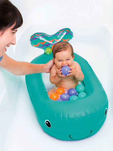 Baignoire gonflable Baleine - BLEU 1 - vertbaudet enfant 