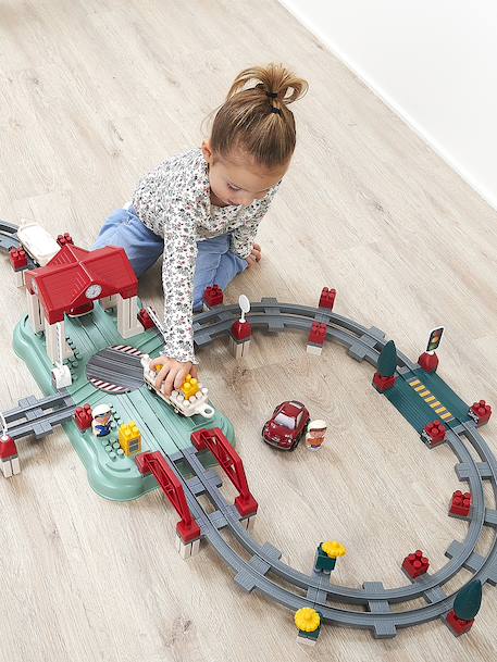 Abrick Baril circuit train - multicolore 1 - vertbaudet enfant 