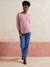 Pull réversible devant/dos grossesse et allaitement Bleu lavance+vieux rose 16 - vertbaudet enfant 