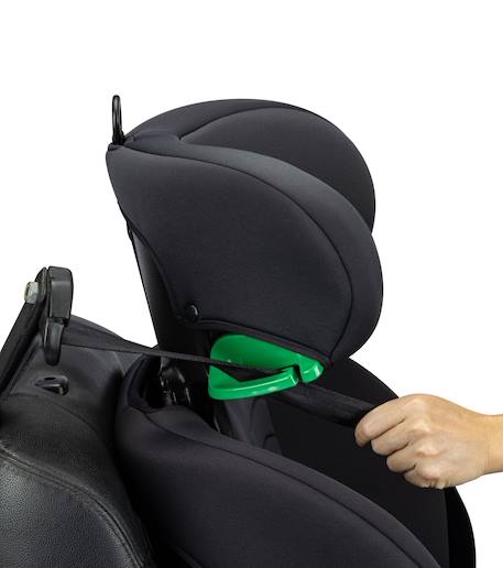 Siège auto enfant eros i-safe à partir de 15 mois Mineral black 4 - vertbaudet enfant 