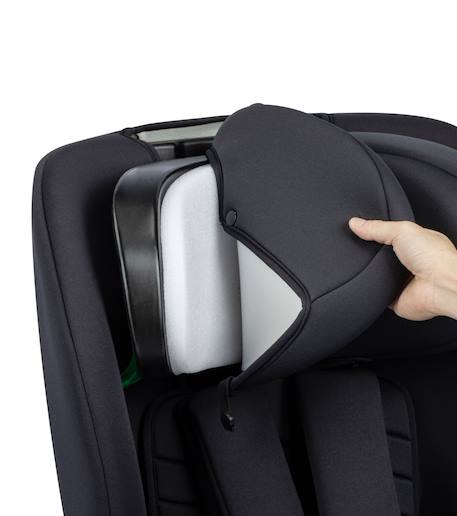 Siège auto enfant eros i-safe à partir de 15 mois Mineral black 3 - vertbaudet enfant 