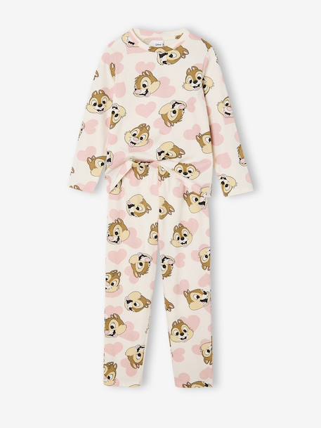 Pyjama fille Disney Tic & Tac écru 1 - vertbaudet enfant 