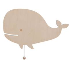 Linge de maison et décoration-Décoration-Applique murale baleine wonder