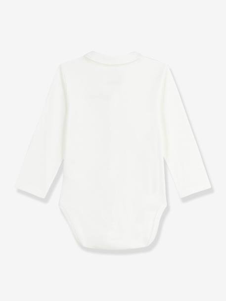 Body bébé col brodé rouge 2 - vertbaudet enfant 