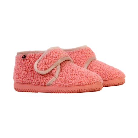 Chaussons  à scratch Beige+Mostaza+Rosa 15 - vertbaudet enfant 