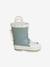 Bottes de pluie bébé détails ludiques rayé marine+vert imprimé 7 - vertbaudet enfant 