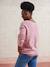 Pull réversible devant/dos grossesse et allaitement Bleu lavance+vieux rose 11 - vertbaudet enfant 
