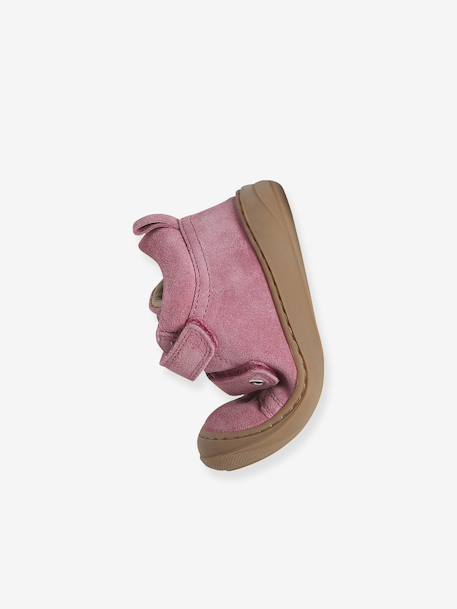 Chaussures premiers pas bébé velcro beige imprimé+bleu imprimé+bois de rose+bronze+lot rose+mauve+or+rose+rose imprimé+rose poudré+turquoise+vert imprimé 18 - vertbaudet enfant 