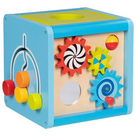 Cube d'activités Bleu 5 - vertbaudet enfant 