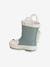Bottes de pluie bébé détails ludiques rayé marine+vert imprimé 8 - vertbaudet enfant 