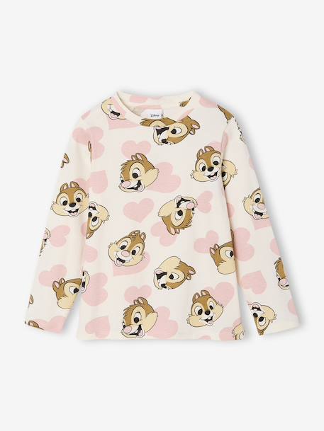 Pyjama fille Disney Tic & Tac écru 2 - vertbaudet enfant 