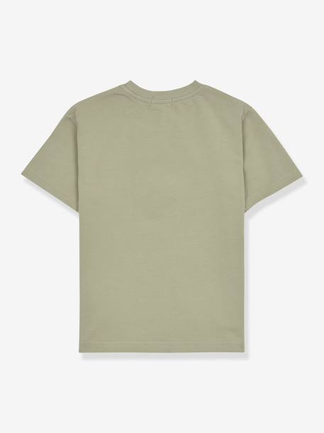 T-shirt kaki enfant Little Gang LÄSSIG kaki 4 - vertbaudet enfant 