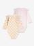 Lot de 2 bodies manches longues rose 2 - vertbaudet enfant 