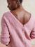 Pull réversible devant/dos grossesse et allaitement Bleu lavance+vieux rose 13 - vertbaudet enfant 