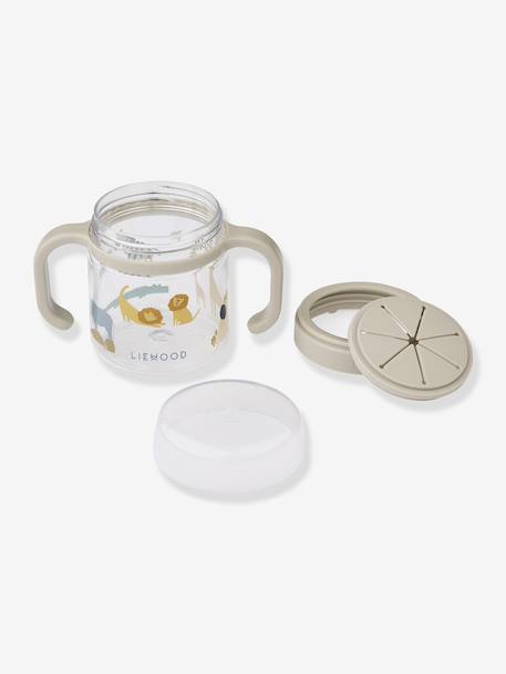 Enyo tasse à goûter en tritan blanc+rose 2 - vertbaudet enfant 