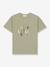 T-shirt kaki enfant Little Gang LÄSSIG kaki 3 - vertbaudet enfant 