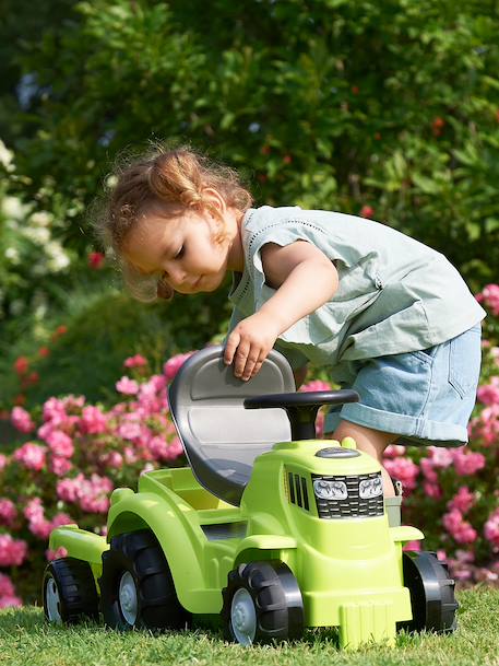Porteur Tracteur remorque 85 cm garni multicolore 3 - vertbaudet enfant 