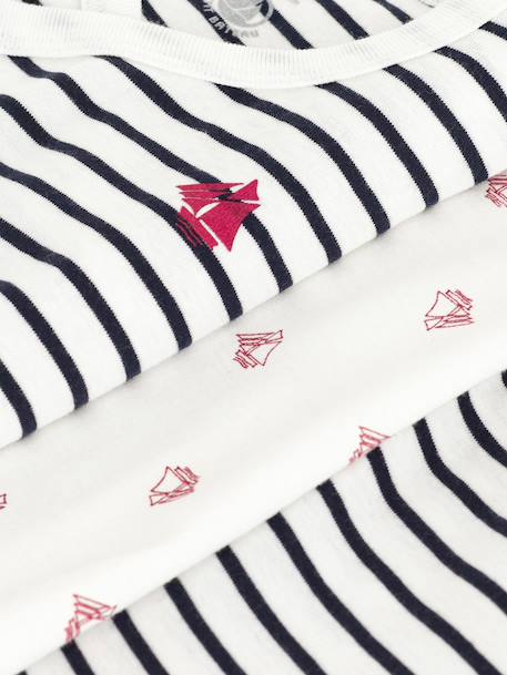 Ensemble 3 pièces bébé mixte en coton marine 3 - vertbaudet enfant 