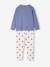 Pyjama fille Peanuts Snoopy bleu grisé/imprimé 4 - vertbaudet enfant 