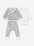 Ensemble 3 pièces bébé mixte en coton marine 1 - vertbaudet enfant 