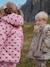 Veste coupe-vent imperméable motifs coeurs Mismou gris+rose 1 - vertbaudet enfant 