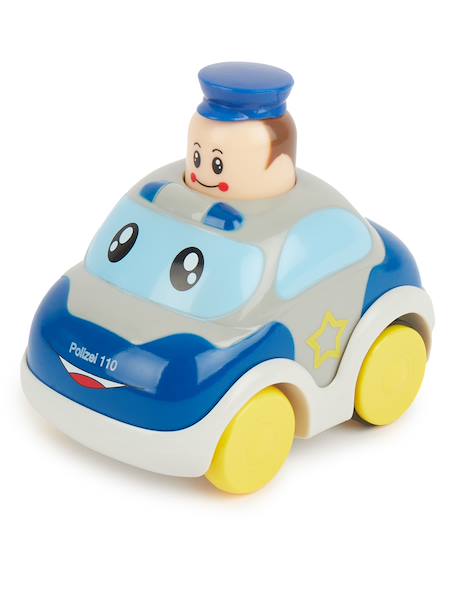 Voiture de police jouet - push and go Police 1 - vertbaudet enfant 