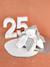 Doudou 25 ans - OURS ARGENT - Pantin attache-sucette argent 1 - vertbaudet enfant 