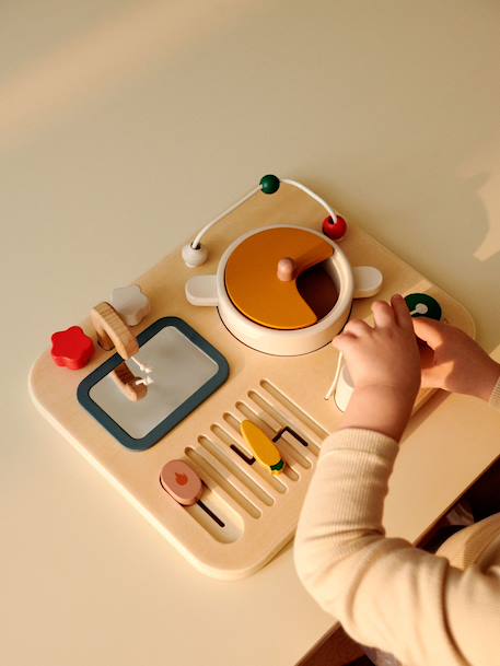 Planche d'activité chef cuisine Magnus multicolore 1 - vertbaudet enfant 