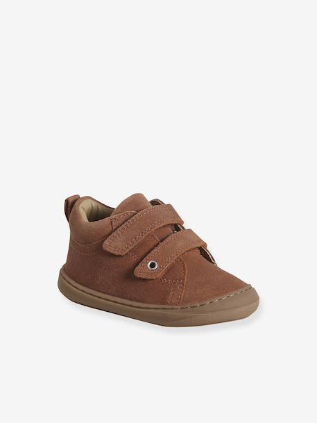 Chaussures premiers pas bébé velcro beige+bleu+bleu électrique+chocolat+lot beige+lot marron+lot vert+marron+ocre+vert+vert sauge 47 - vertbaudet enfant 
