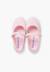 Babies à scratch fin en toile pour fille Blanc+Bleu azur+Bleu marine+Ciel clair+Corail+Écru+Fucsia+Gris+Jaune citron+Pêche+Rose+Rose pâle+Rouge+Sable+Vert fougère 61 - vertbaudet enfant 