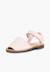 Sandales avarcas cuir nappa et à scratch pour enfant Blanc+Bleu marine+Ciel clair+Couleur chair+Couleur cuir+Rose+Sable 32 - vertbaudet enfant 