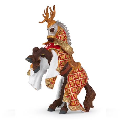 Figurine cheval du maître cimier cerf Rouge 1 - vertbaudet enfant 