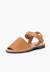 Sandales avarcas cuir nappa et à scratch pour enfant Blanc+Bleu marine+Ciel clair+Couleur chair+Couleur cuir+Rose+Sable 26 - vertbaudet enfant 