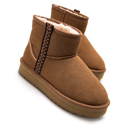 Bottines filles synthétique sans fermeture- ouverts Brown 6 - vertbaudet enfant 