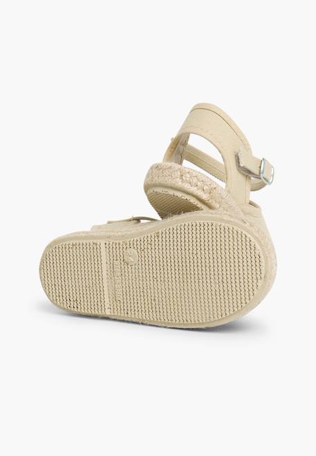 Espadrilles enfant avec fermeture à boucle Blanc+Bleu marine+Rose+Rose pâle+Rouge+Sable 32 - vertbaudet enfant 