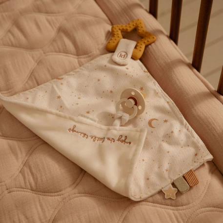 Doudou avec anneau de dentition Beige 4 - vertbaudet enfant 