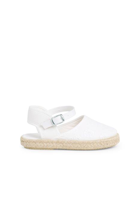 Espadrilles enfant avec fermeture à boucle Blanc+Bleu marine+Rose+Rose pâle+Rouge+Sable 1 - vertbaudet enfant 